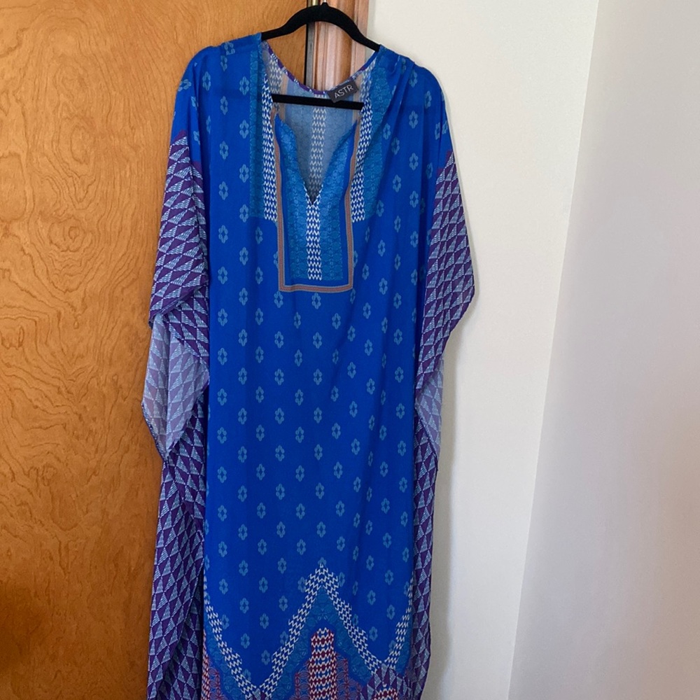 Chic multi color bathing suit coverup from ASTR size Small